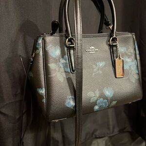 Coach Mini Surrey Carryall with a Victorian Floral Print NWOT